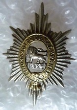 WW1 Worcestershire Regiment Cap Badge 2 Lugs ANTIQUE Original