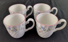 Johnson Brothers China Summer Chintz (Set of 4) Coffee Mugs 3 1/4" Tall