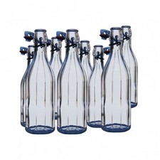 Glass Swing Top Bottles Clear