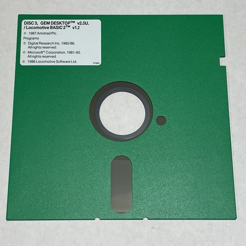 Vintage amstrad gem desktop - gem,