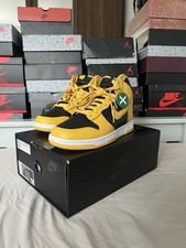 Nike Dunk Hi x Wu-Tang Collaboration – Black/Yellow 8.5 UK