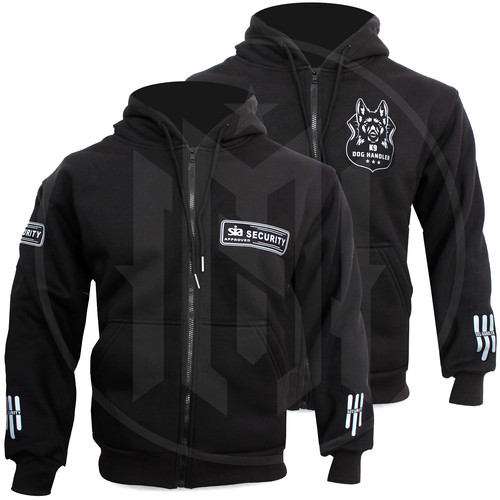 Mens security hoodie fleece - security,