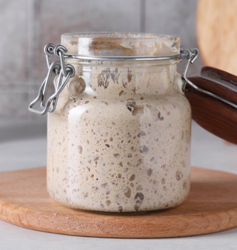 Organic dark rye sourdough - organic,