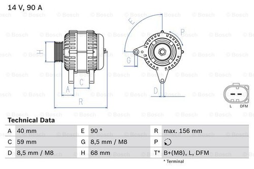 Alternator for california - alternator,