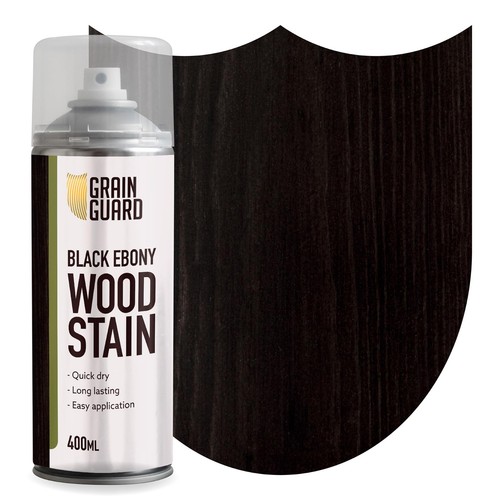 Grain guard wood stain spray - grain,