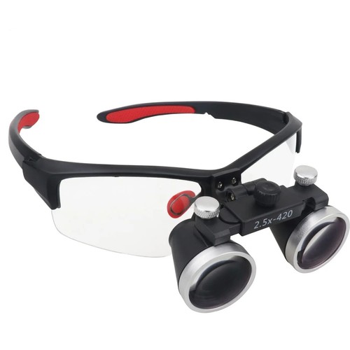 5x dental loupes - 2.5-3.5x,