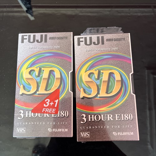 Unopened vhs video cassettes - 2,