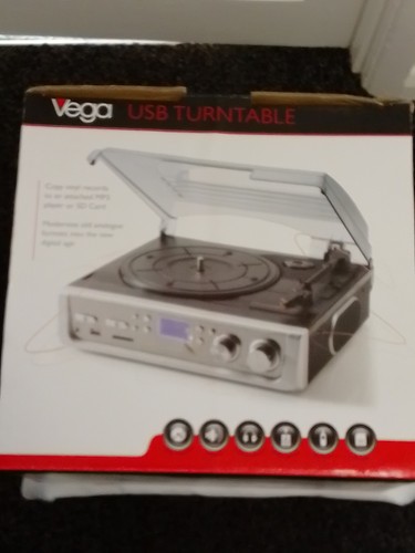 Vega usb turntable record - turntable,