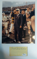 Weeb Ewbank HOF Autograph  New