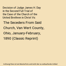 Decision of Judge James H. Day