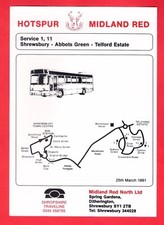 Timetable - Midland Red North