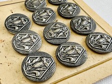 6 Antique VTG Art Nouveau