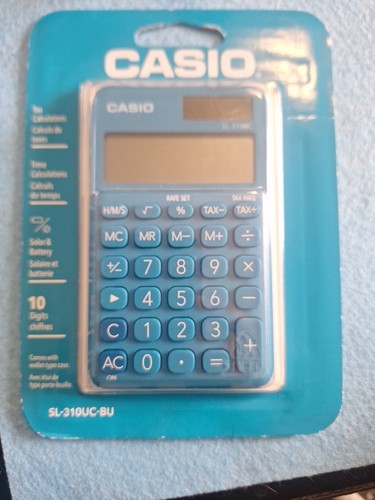 Casio 310uc pocket - casio, sl-310uc-bu