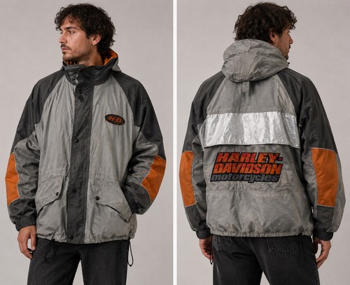 Vintage harley davidson hooded - vintage,