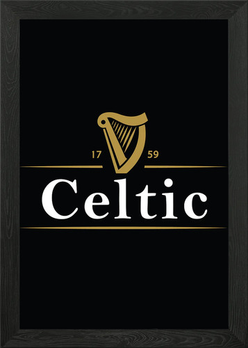 Celtic guiness framed - framed, wall