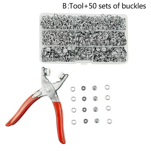 100pcs snap fastener pliers - snap,