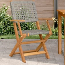 WALPLUS Garden Chairs 2pcs