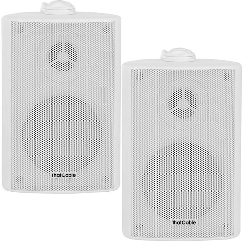 60w white outdoor - (pair),