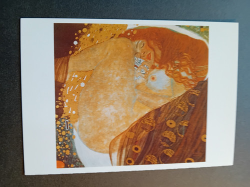Gustav klimt art postcard - klimt,