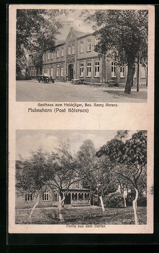 Mulmshorn postcard gasthaus - postcard,,