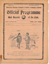TOTTENHAM - England v The South (International Trial @ White Hart Lane) 1921 
