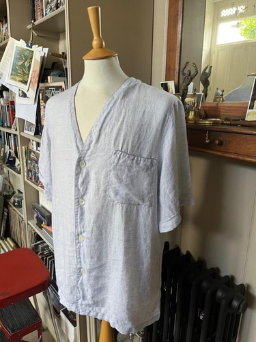Frette linen mens short sleeve - frette,