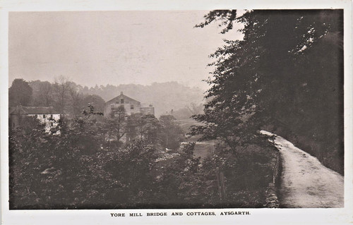 Aysgarth yore mill bridge - yore, &