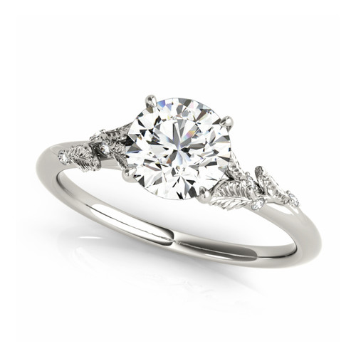 Diamond platinum ring for - platinum,