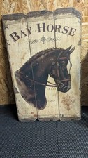 Horse Head Picture Printed On MDF Board.