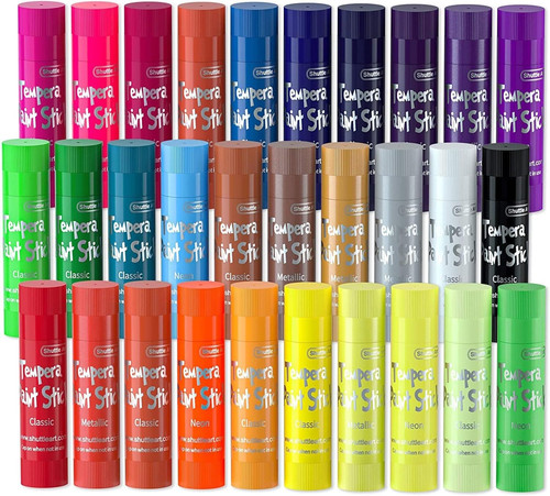 Tempera paint sticks for kids - paint,
