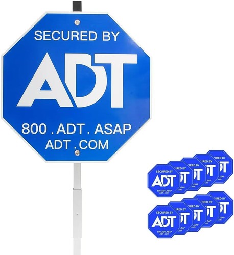 Adt security signs - adt, for