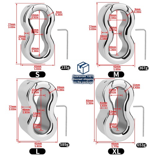 1pc ball stretcher weight male - 1pc,