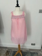 Prova Nylon Ladies Pink Baby Doll Nightie 34/36”. VTG 60’s. MR25899 