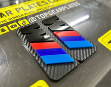 2x 4D Car Number Plate BMW