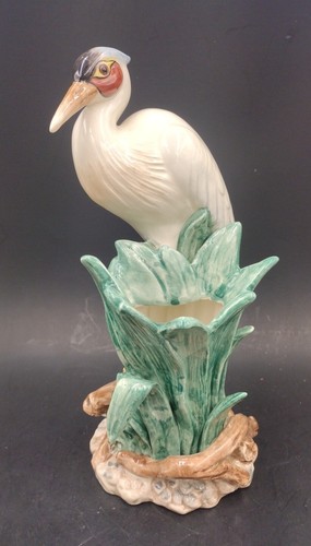 Fitz and floyd heron vase - ,