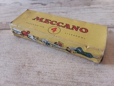 Meccano Small Parts Box Outfit 4 1945-53 Cardboard vgc