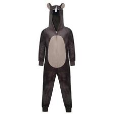 Kids Girls Boys Rhino Animal Face A2Z Onesie One Piece All in One Jumpsuit