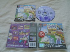 Rugrats Studio Tour PS1 (COMPLETE) Sony Playstation black label cartoon family