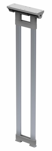 Comet double folding table leg - folding,