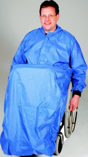 Wheelchair coverall shower - wheelchair,