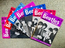 The Beatles Monthly Book Magazine, Numbers 4-10 - free pp(UK)