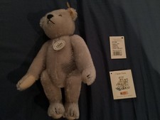 Steiff Classic 1905 Richard Steiff Teddy Bear - Grey Mohair - 25cm  EAN:001666