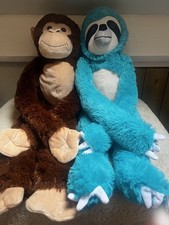 Large Hanging Monkey Sloth Smyths Soft Toys 31”