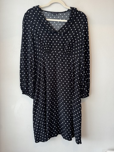 Vintage style black - black, polka