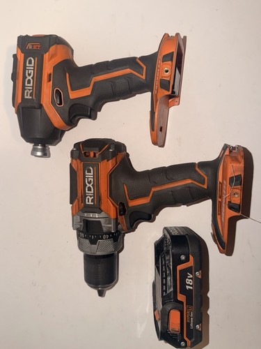 Ridgid 18v tool kit - 2-tool, with