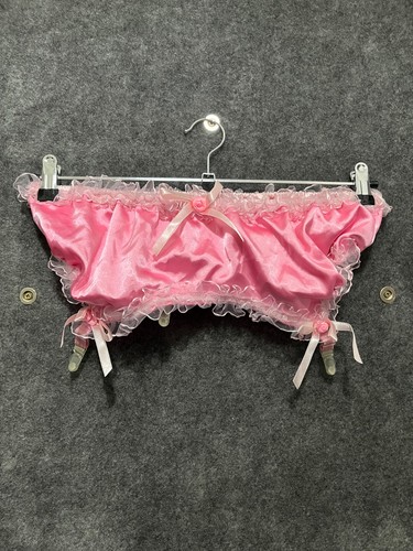 Hulakula pink lacy satin - pink,