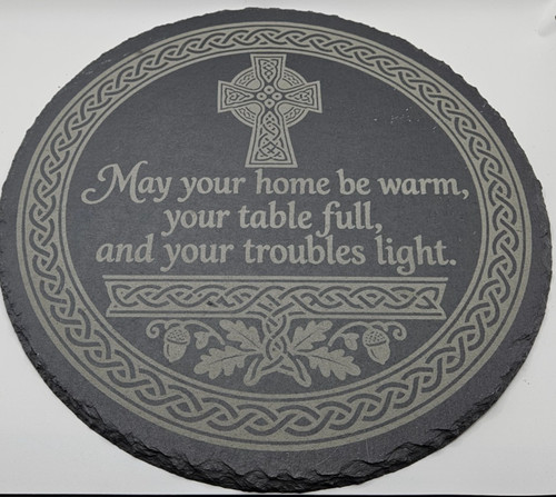 30cm celtic irish blessing - irish,