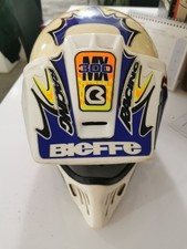 Bieffe 300 MX Vintage racing helmet made in Italy size large 1985 type B