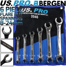 BERGEN Flare Nut Spanner Set