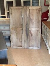 Antique French Oak Reclaim 18th Century Cupboard Doors
